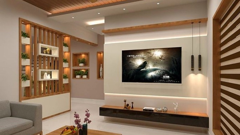mẫu vách tivi đẹp được ưa chuộng hiện nay